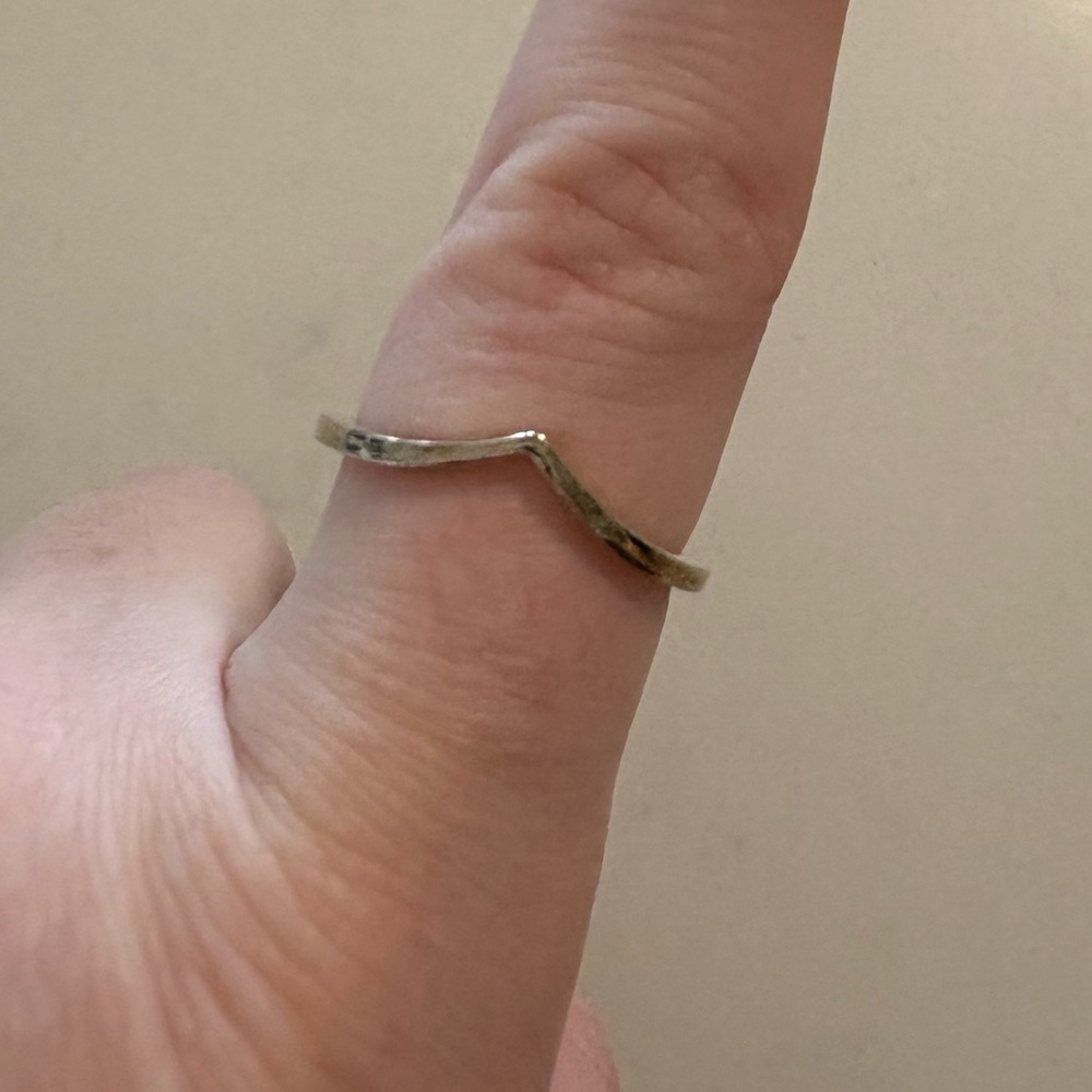 Pandora Wishbone Ring - Silver 7